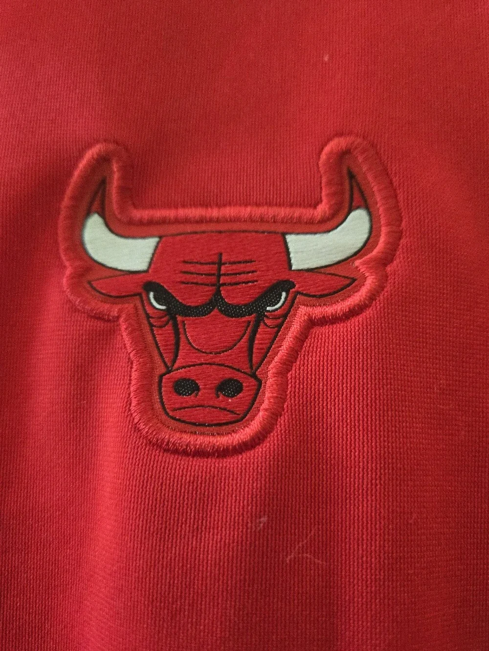 Men's Nike Red Chicago Bulls Half-Zip Pullover XXL